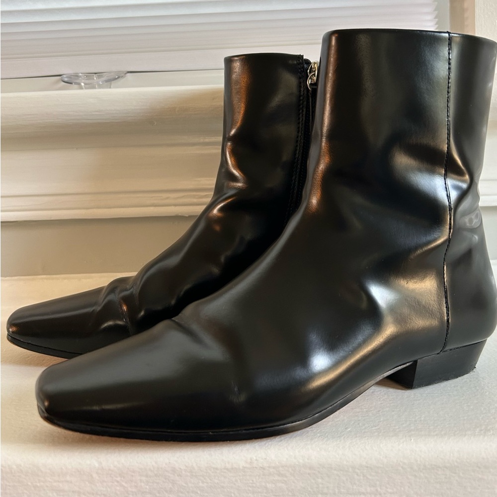 J.Crew Women’s Black Leather Boot W5